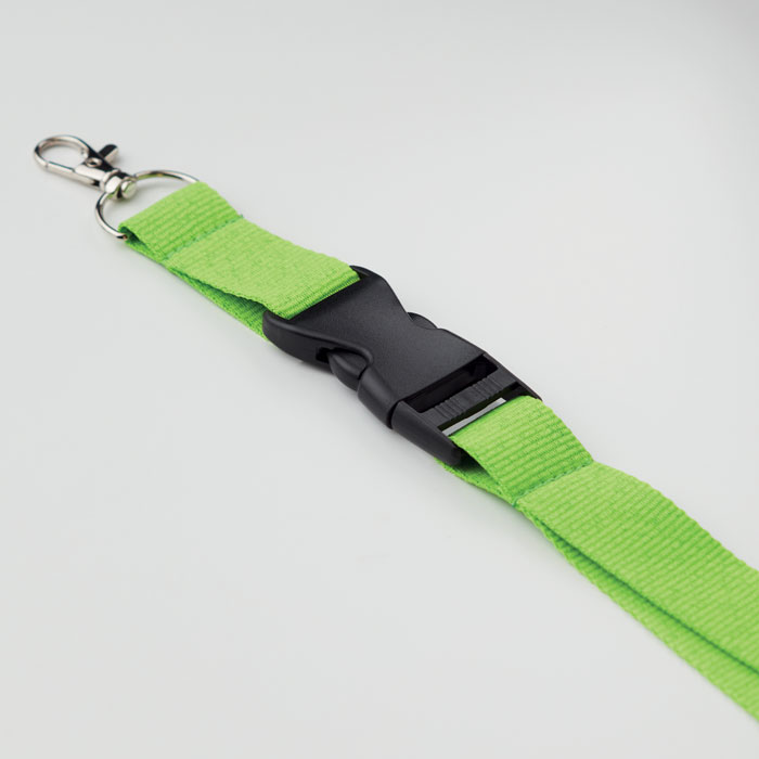 Lanyard 25mm con mosquetón personalizable